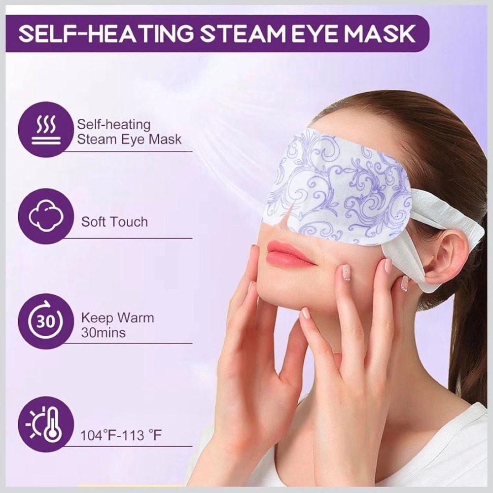 XPCARE Self-heating Steam Eye Masks - 32 Packs Unscented - Picture 7 of 8